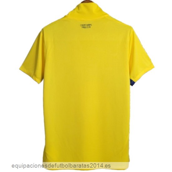 Nuevo Portero Camiseta Corinthians Paulista Retro 2012 Amarillo Baratas